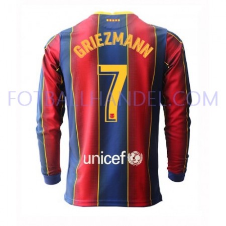 Herre Fotballdrakter FC Barcelona Antoine Griezmann 7 Hjemme 2020-21 Langermet